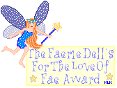Faerie Dell: Love of Fae award