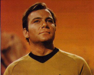 A young Captain Kirk